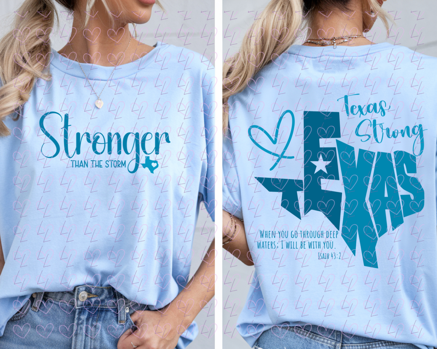 TEXAS STRONG -BLUE