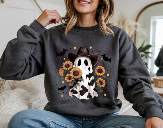Cowboy Sunflower Ghost