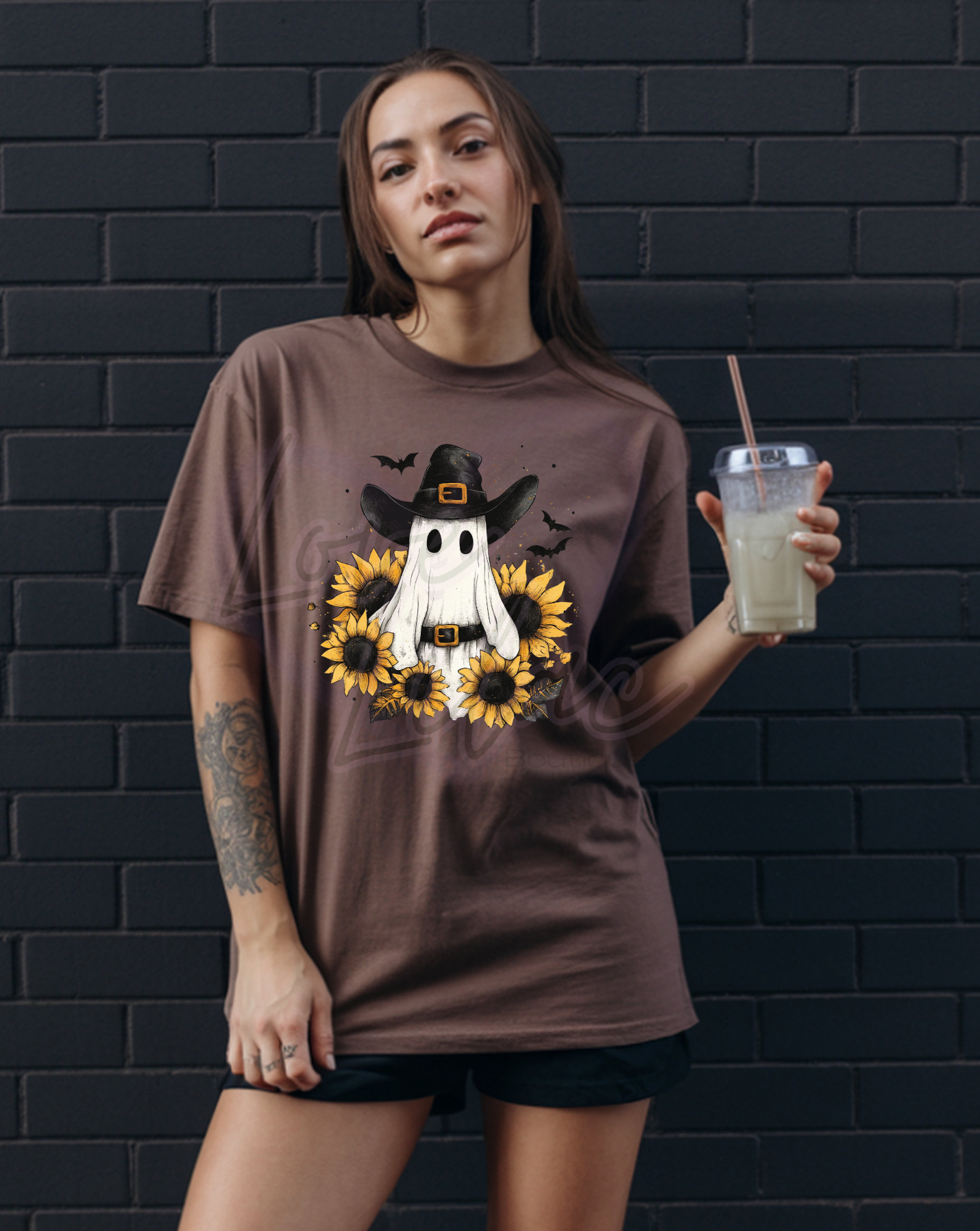 Belted Ghost with Sunflower