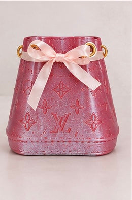 Luxury Glam Bag Vase