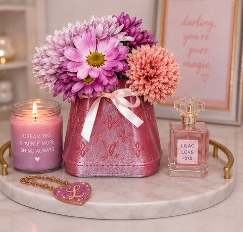 Luxury Glam Bag Vase