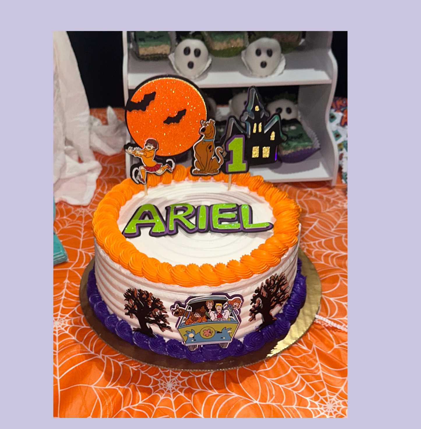 Cute Zombie Dog 3D Cake Topper